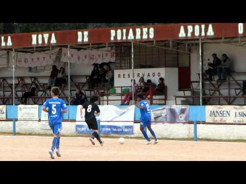 A.D.POIARES - ACADº.GANDARAS - A.F.COIMBRA 2012/2013 (GOLO DO RICARDO) (22'12'2012)