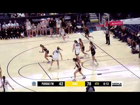 Caitlin Clark x Purdue Fort Wayne