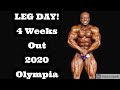 Shaun Clarida-Leg Day 4 weeks out from the 2020 Mr. Olympia