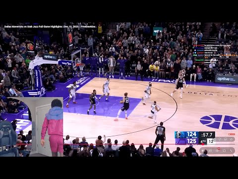 FlightReacts To MAVERICKS at JAZZ | FULL GAME HIGHLIGHTS | December 15, 2025