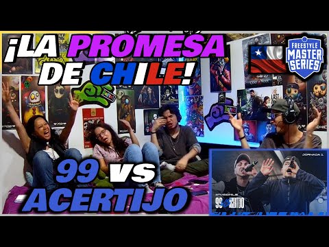 🔴COLOMBIANOS REACCIONAN a 99 vs ACERTIJO - ¡LA PROMESA DE CHILE! [FMS CHILE 2024]