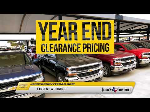 Jerry's Chevrolet - Year End Clearance