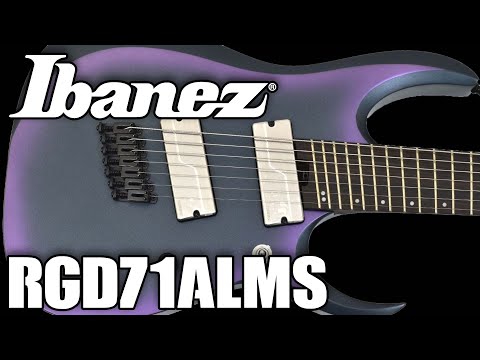 Ibanez RGD71ALMS Multi Scale 7-String!