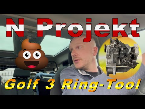 Projekt VW Golf MK3 Ring-Tool - Folge 075 - Der 02A zu 02J Getriebe Schaltturm Umbau