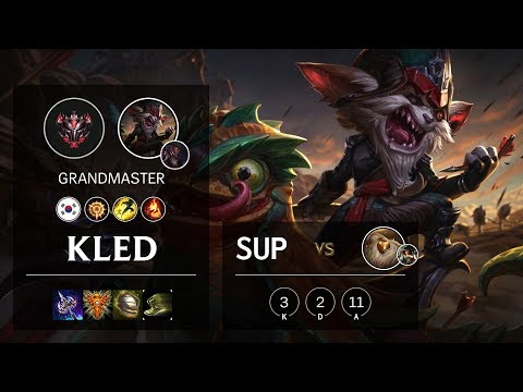 Kled Support vs Bard - KR Grandmaster Patch 10.3