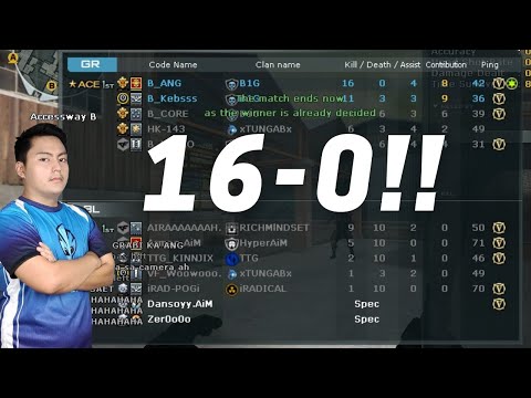 16-0!!! B_ANG M4A1 IRON BEAST GAMEPLAY! CROSSFIRE PHILIPPINES NO DEATH!!