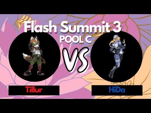 Flash Summit 3: Pool C - TillurMan (Fox, Falco) vs HiDa (Sheik)
