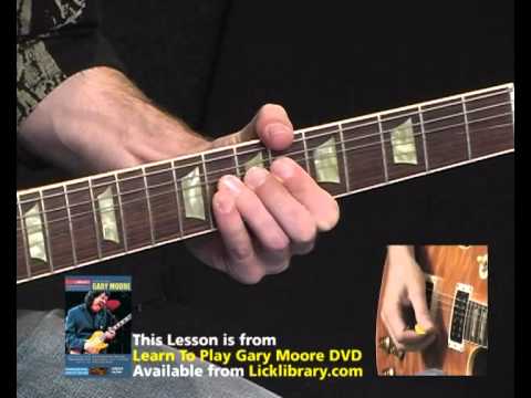 Still Got The Blues - Gary Moore Guitar Lesson By Richard Barrett Licklibrary