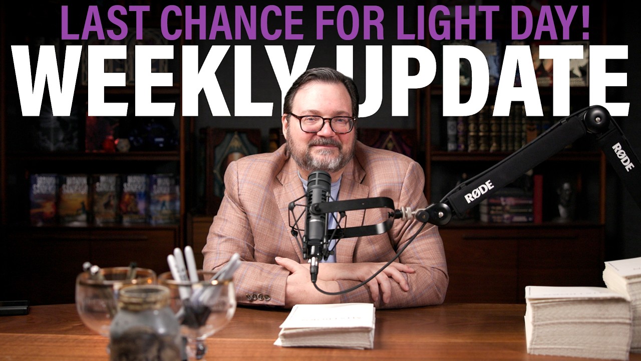 Last Chance For Light Day + Weekly Update