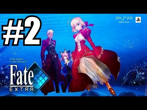 Fate Extra Gameplay Walkthrough Part 2 (Caster)
