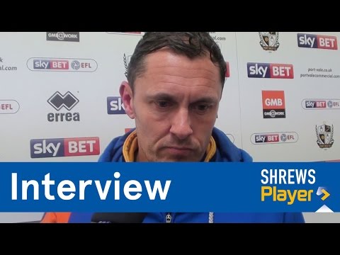 INTERVIEW | Paul Hurst post Port Vale (A) - Town TV