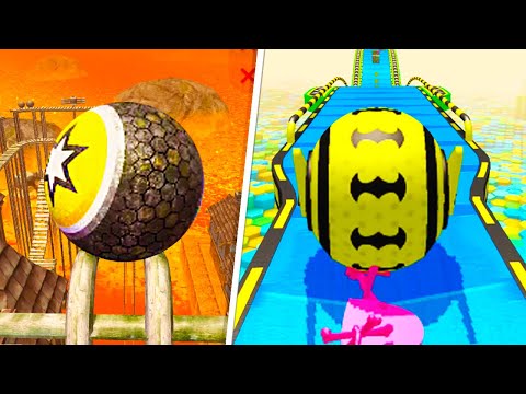 Action Balls vs Rollance Adventure Balls - Fun Race Ball Games