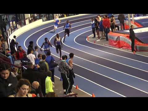 200m JUM   La victoire en 22"58 pour Johnson CASSEUS, Eaubonne, 25/11/2018