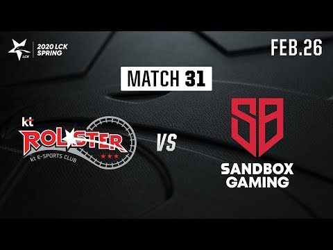 KT vs SB | Match31 H/L 02.26 | 2020 LCK Spring