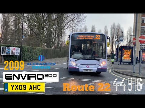 2009 Alexander Dennis Enviro 200 - Route 22 - Bus 44916 (2020)