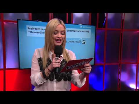 Laura Whitmore covers for Eoghan - The Voice of Ireland Series 3 Ep 12
