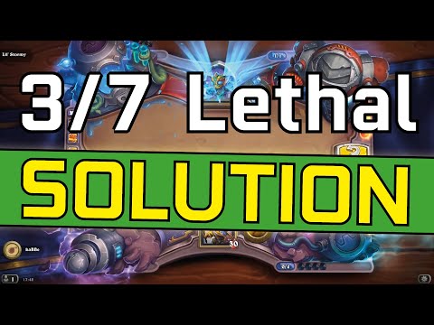 GUIDE: 3/7 Lil' Stormy Lethal Puzzle Lab - Hearthstone - The Boomsday Project