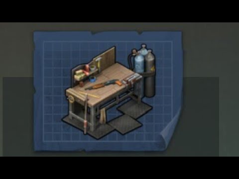 Finalmente Construí a bancada de Armeiro. (Last Day On Earth )