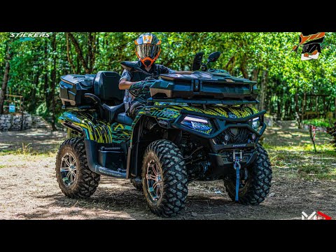 🔥Adventureatvriders🔥- CForce 625  SPEEDSTICKERS  2023