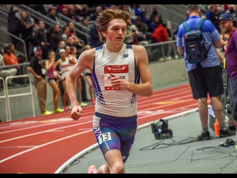 Connor Burns Wins New Balance Nationals 2 Mile in 8:44