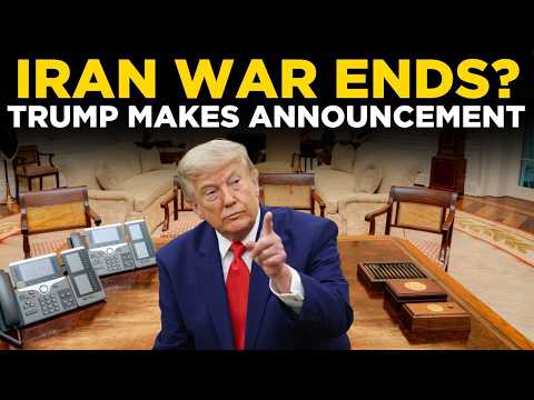 Donald Trump LIVE | Trump Announces ‘End of Iran War’ | Mojtaba Accepts Deal? | US-Iran War LIVE