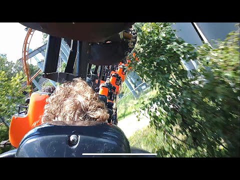Back row point of view footage of Bat