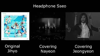 TWICE - Headphone cover line
