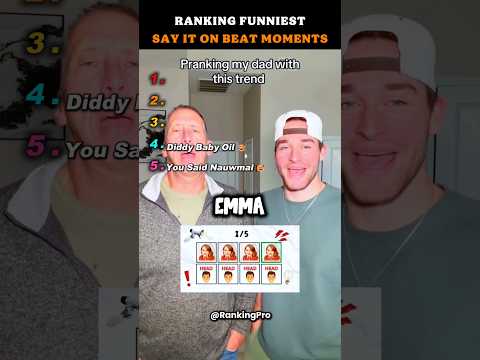Ranking Funniest Say It On Beat Fails #ranking #tiktok