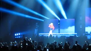 Puerto Rican Singer Lary Over opening for Farruko at Microsoft Theater.