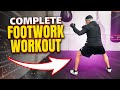 Boxing Footwork Workout 6 Rounds