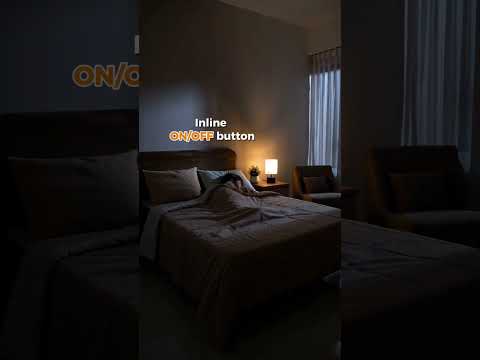 Gambar Informa Bloom Lampu Meja E14 Tall - Hitam Matte