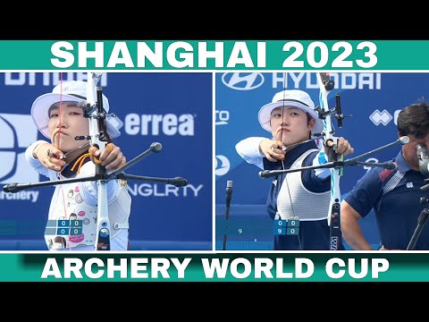 An San v Choi Misun || recurve women bronze || Shanghai 2023 ||Archery World Cup S2