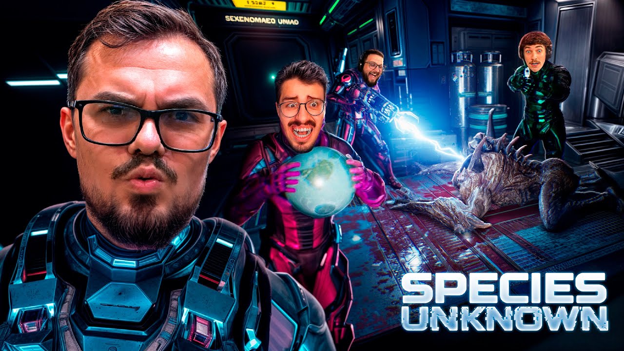 MRFALL E OS COLEGAS LUNTANDO CONTRA ALIENS - SPECIES: UNKNOWN