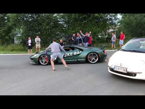 Ford GT accelerating in Le Mans (Jason Watt, incredible guy)