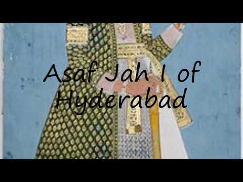 How to pronounce Asaf Jah I of Hyderabad in English?