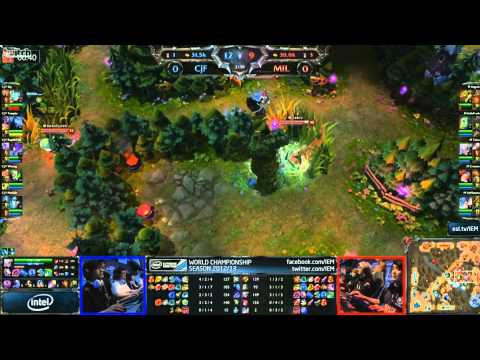 CJ Entus Frost vs. Millenium Quarterfinal game 1 IEM World Championship 2013 FULL GAME