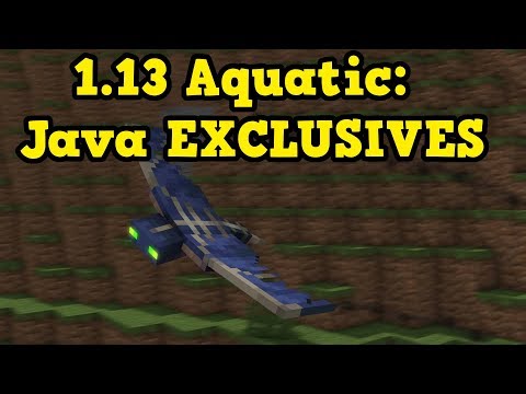 Minecraft 1.13 – Java Edition EXCLUSIVE Features (Aquatic 