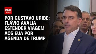 Vídeo: Com agenda apertada de Trump, Flávio avalia estender viagem aos EUA | BASTIDORES CNN