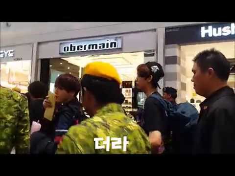 141207 ToppDogg 탑독 ‬말레이시아 공항 출국 2