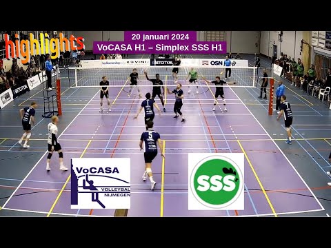 highlights VoCASA H1 - SSS H1, 20jan2024 (compilatie fraaie rallys)