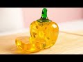Like Cutting a Ruby Red Bell ❤️ | Oddly Satisfying ASMR 유리과일