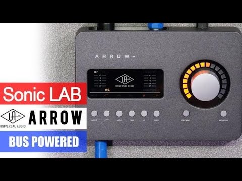 SonicLAB: UA Arrow - Bus Powered Thunderbolt Audio Interface With DSP