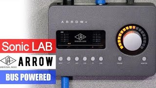 Video thumbnail for UA Arrow - Bus Powered Thunderbolt Audio Interface With DSP - SonicLAB Review by sonicstate
