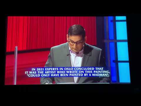 Final Jeopardy, “Paintings” - Tyler Rhode Day 6 (11/3/21)