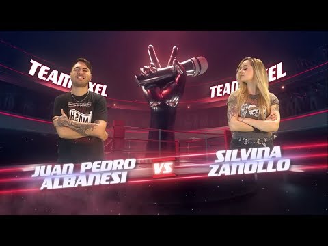 ¡Axel y Becky G preparan a Juan Albanesi y Silvina Zanollo para la batalla! - La Voz Argentina 2018