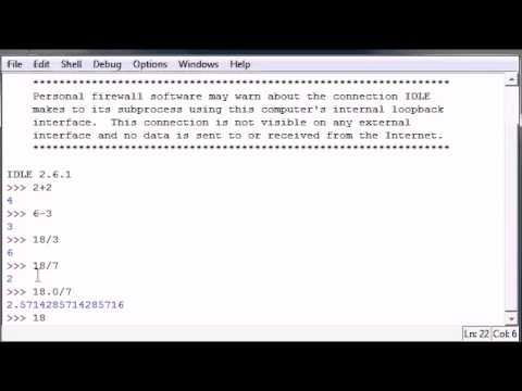 Python Programming Tutorial 2 Numbers And Math Video X Flv