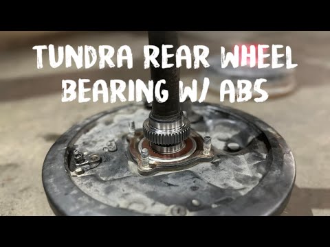2000-2006 Toyota Tundra Rear Wheel Bearing w/ABS - ASMR style