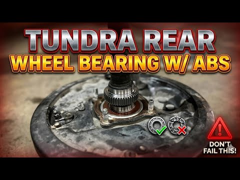 2000-2006 Toyota Tundra Rear Wheel Bearing w/ABS - ASMR style