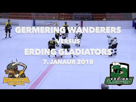 Highlights Germering Wanderers vs Erding Gladiators - 7. Januar 2018