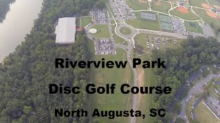 preview picture of video 'Flying Tour - Riverview Park Disc Golf Course'